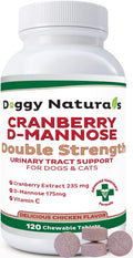 Cranberry D-Mannose for Dogs and Cats - UTI Support Double Strength