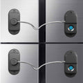 Fingerprint Fridge Lock 2 Pack - Smart Fingerprint Refrigerator Locks