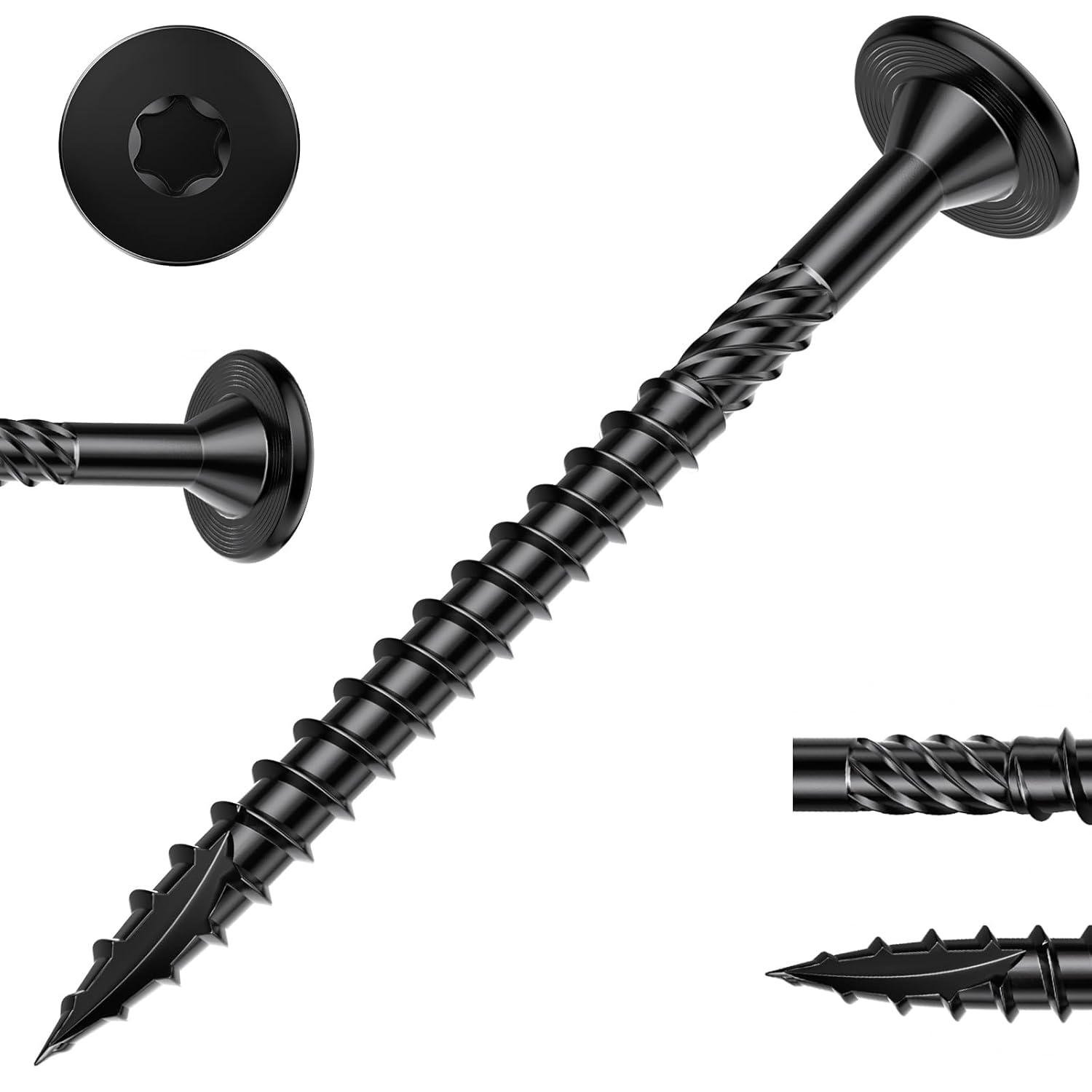 8 Inch Heavy-Duty Outdoor Deck Screws for All Your Projects