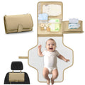 Portable Diaper Changing Pad - Compact Waterproof Travel Mat Sahara