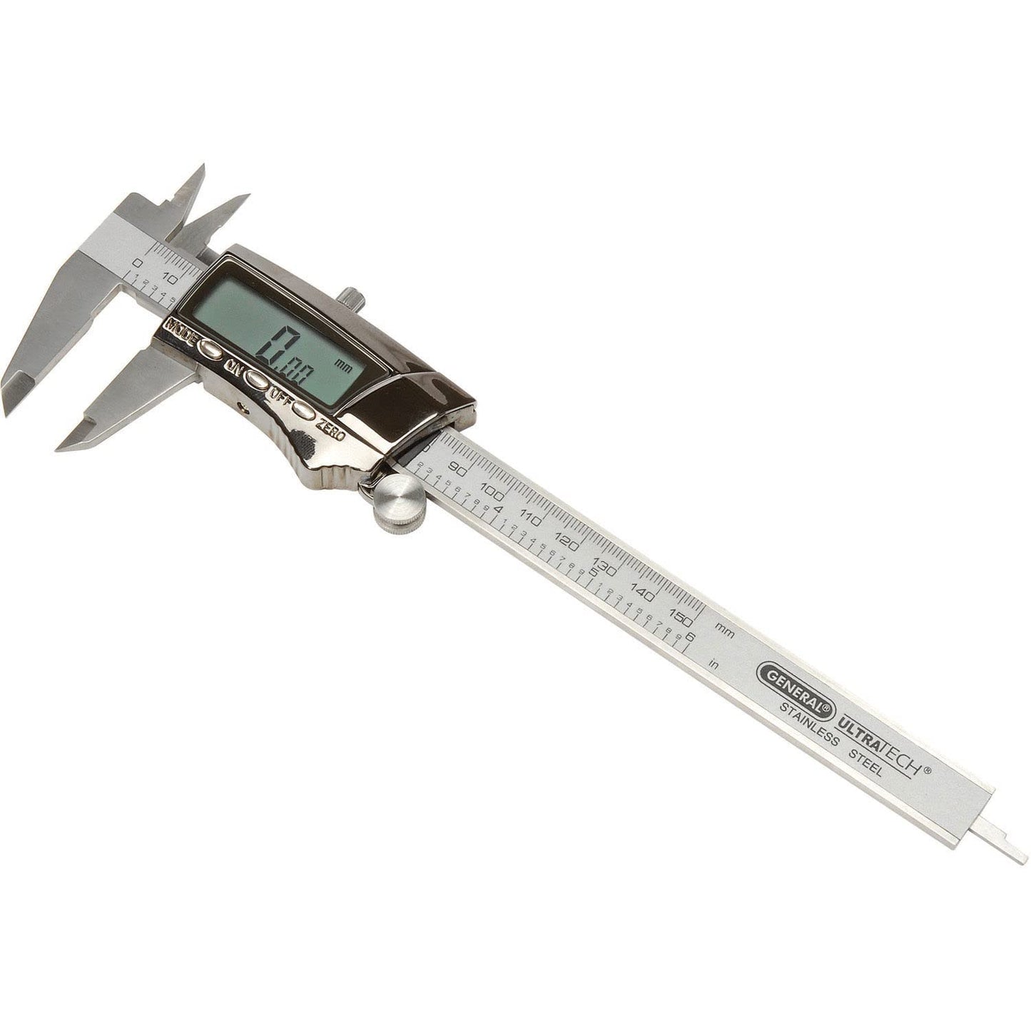 General Tools Digital Caliper 6in Precision Measuring Tool