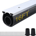 Heavy-Duty U+O Ring Garage Door Bottom Seals Weatherstrip Kit