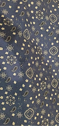 Bandana Print Poly Cotton Fabric 58 in Wide - Soft, Durable Arts