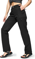 Women's Quick Dry Cargo Pants for Hiking - Lightweight Stretch Fit