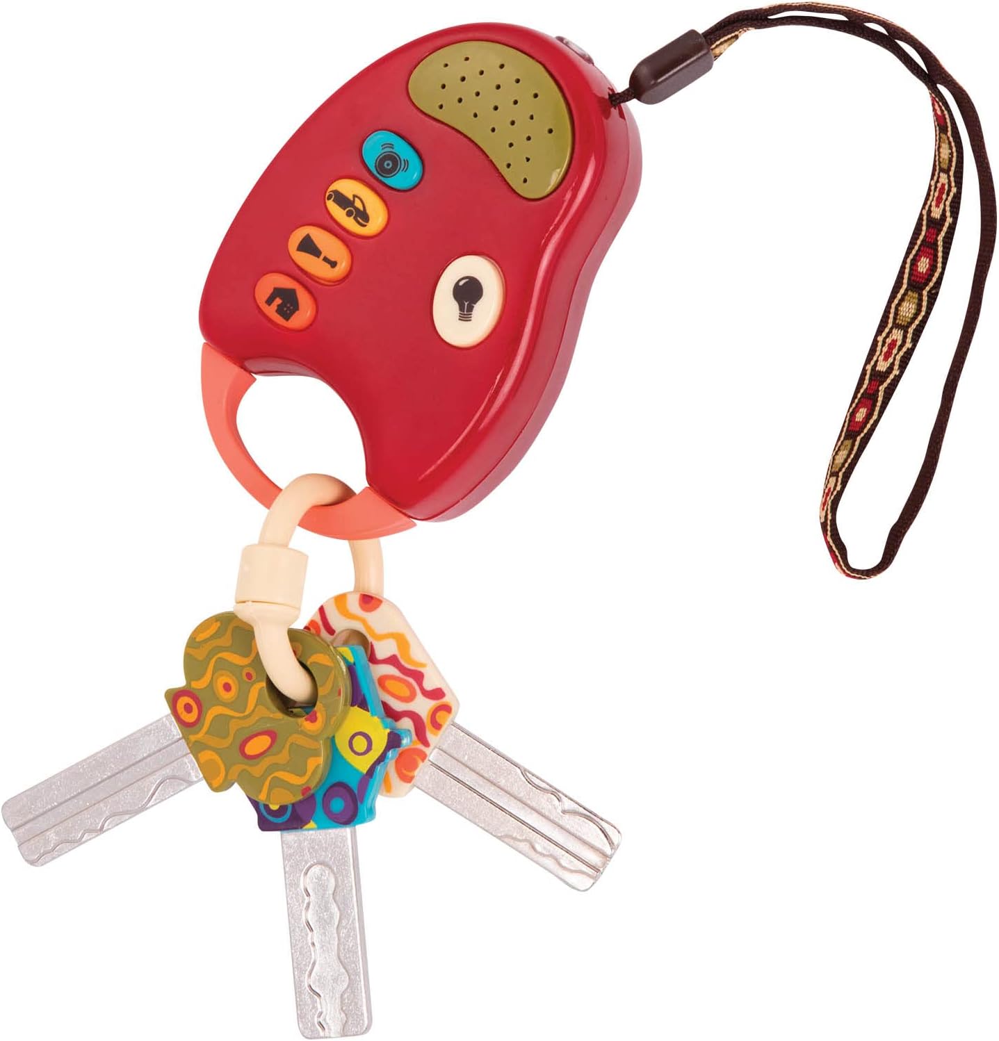 B. toys FunKeys: Interactive Baby Toy with Lights & Sounds