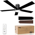 Ceiling Fan with Light and Remote 52in - Quiet LED 3-Color