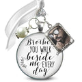 Bridal Bouquet Charm Memorial Photo Frame - Sentimental Wedding