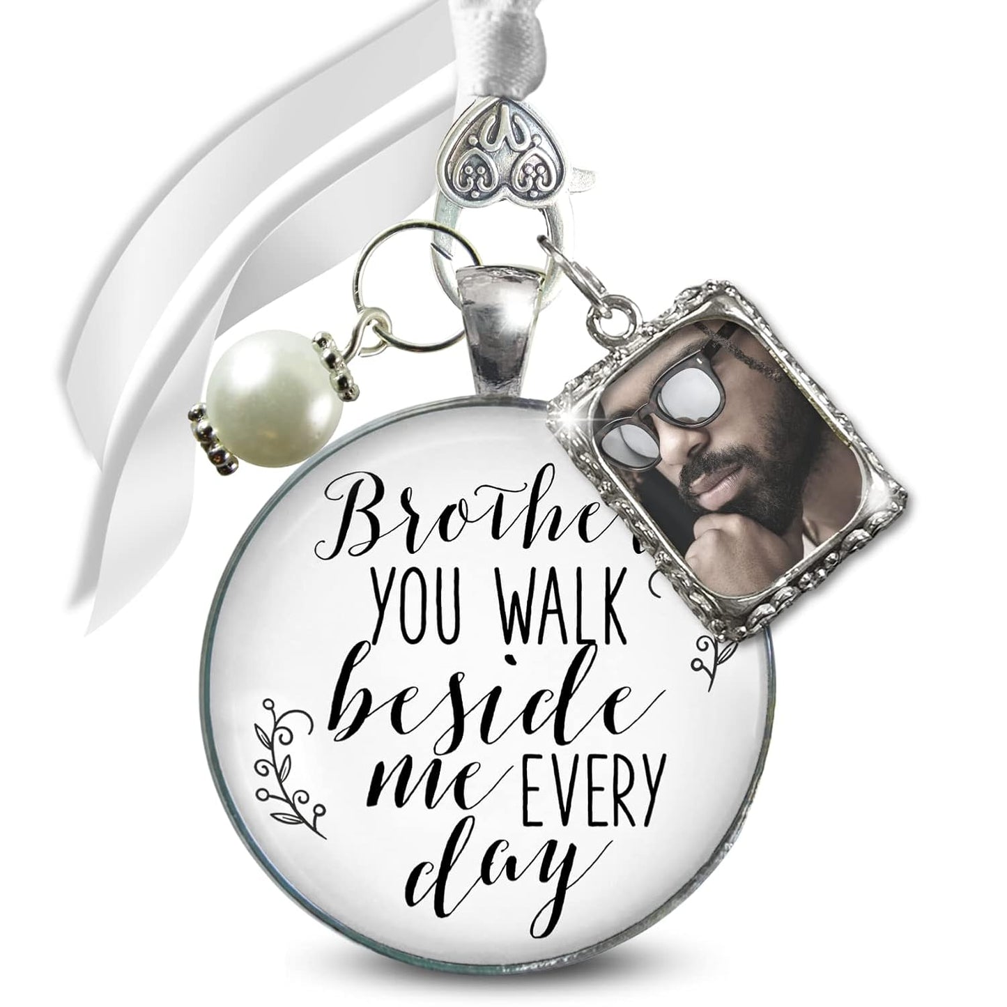 Bridal Bouquet Charm for Wedding Remembrance and Memory Keepsake