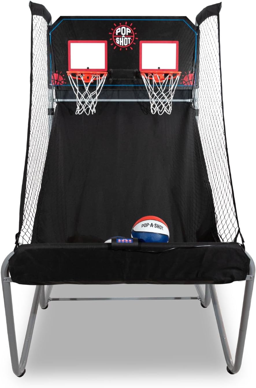 Pop-A-Shot Home Dual Shot Arcade Basketball Game for Fun