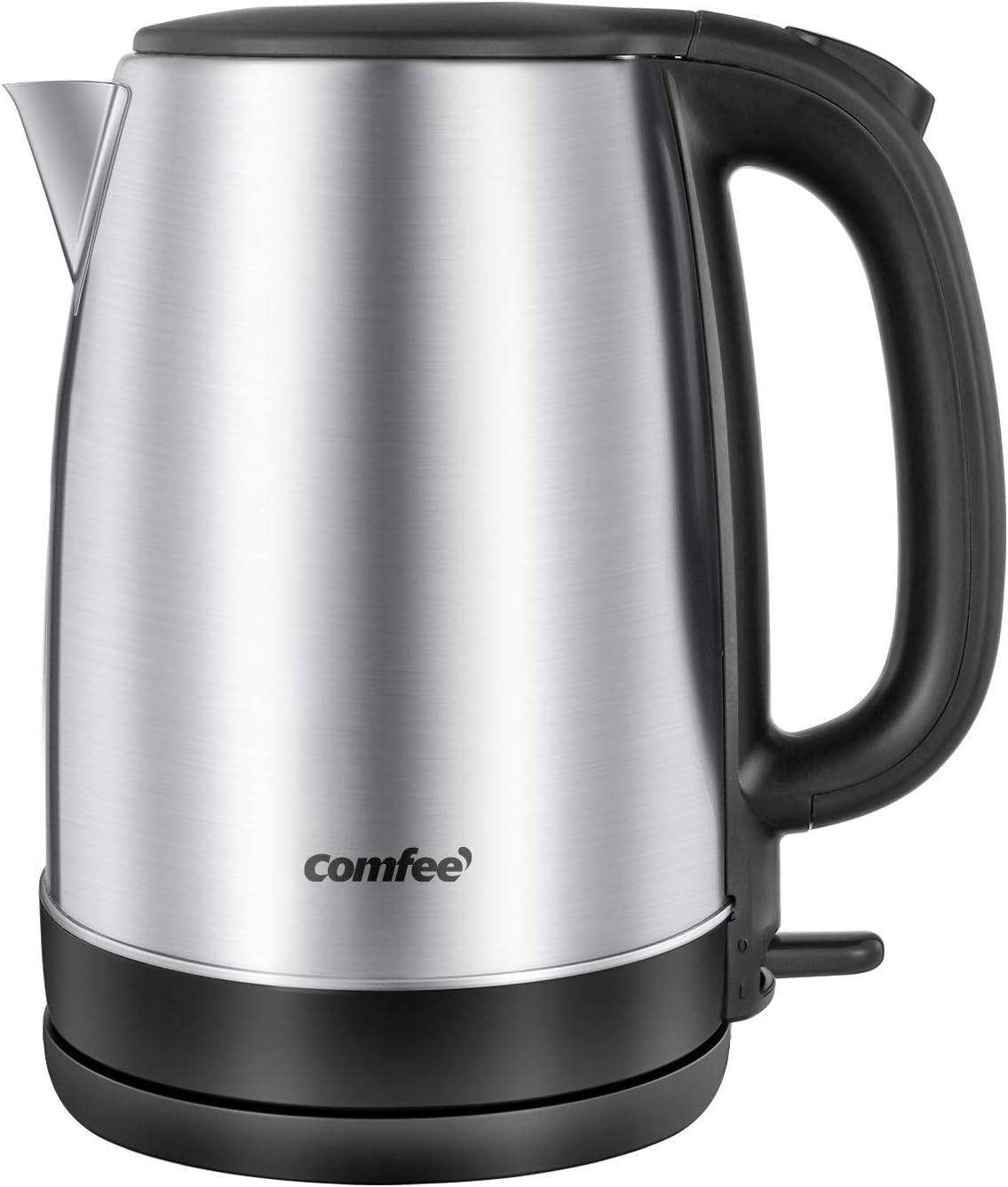 COMFEE' 1.7L Stainless Steel Electric Tea Kettle - Fast Boil Power