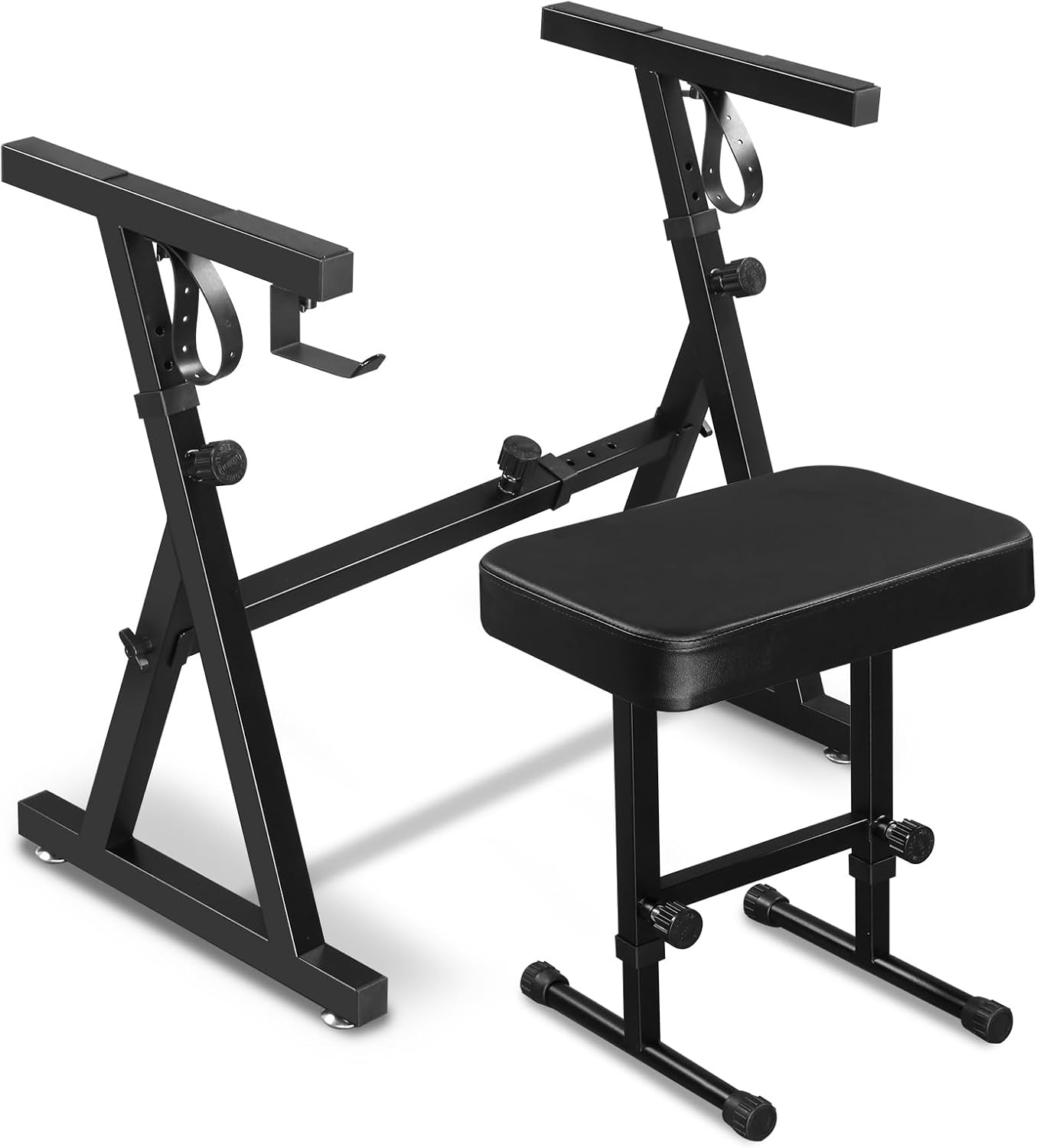 Adjustable Z-style Keyboard Stand, Lockable Straps, Ktaxon