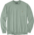 Carhartt Mens Relaxed Fit Midweight Garment Dye Crewneck - Worn Look