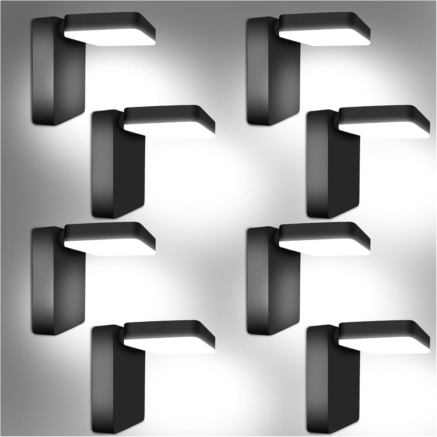 60W LED Outdoor Wall Light with 360 Rotatable Head for Security
