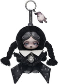 POP MART SKULLPANDA Wednesday Plush (Classic Dress Version) - Cute