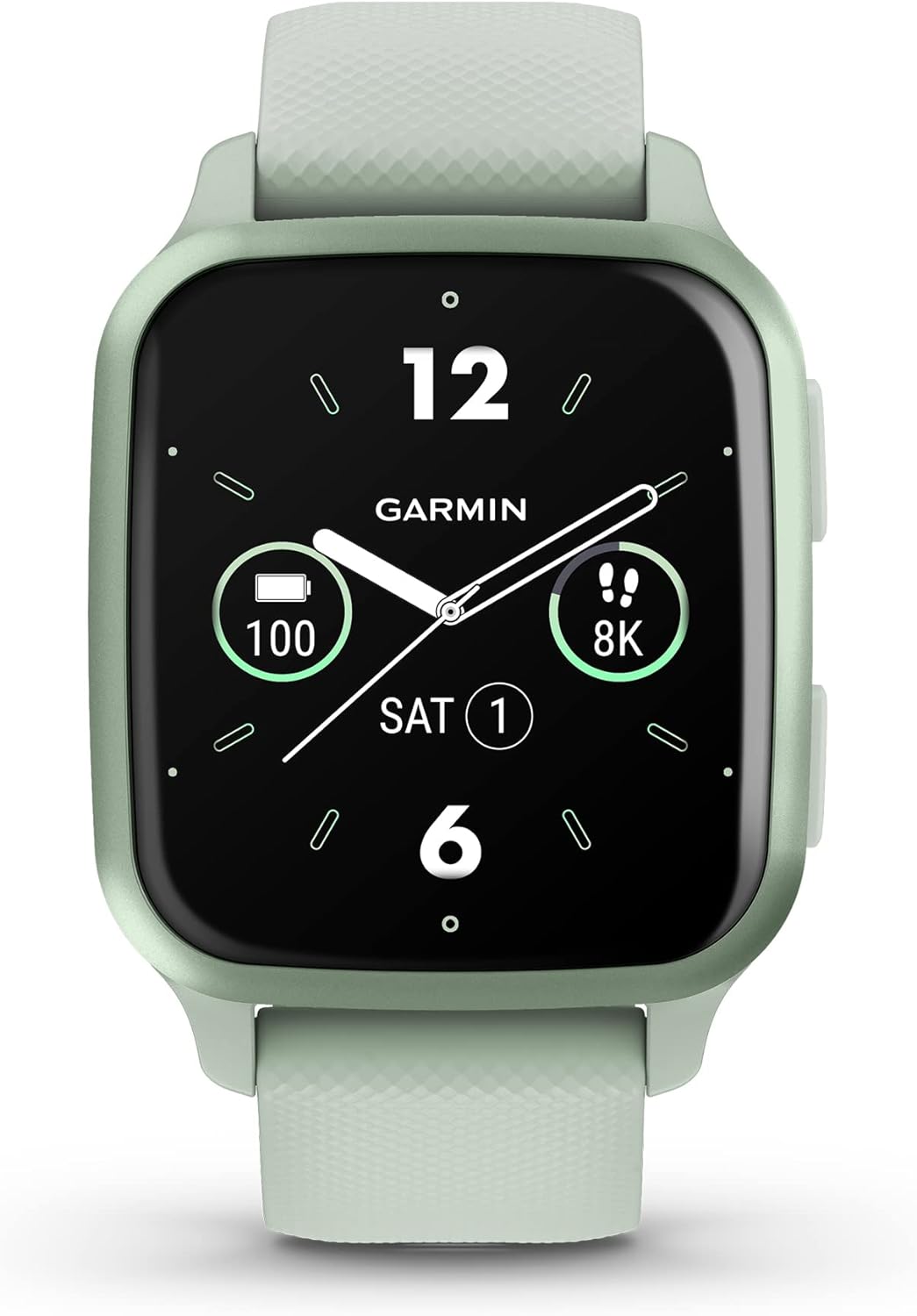 Garmin Venu Sq 2 Smartwatch: Health Monitoring & AMOLED Display