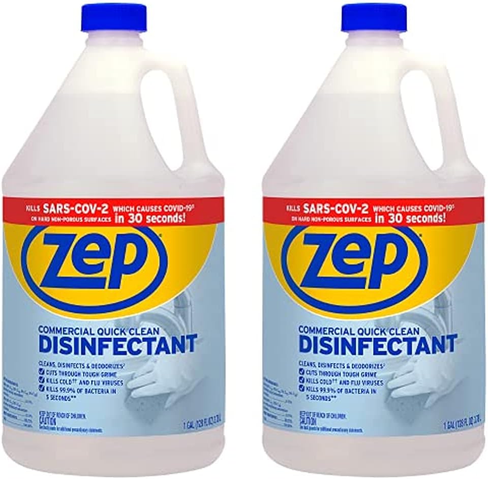 Zep Commercial Quick Clean Disinfectant for Hard Surfaces