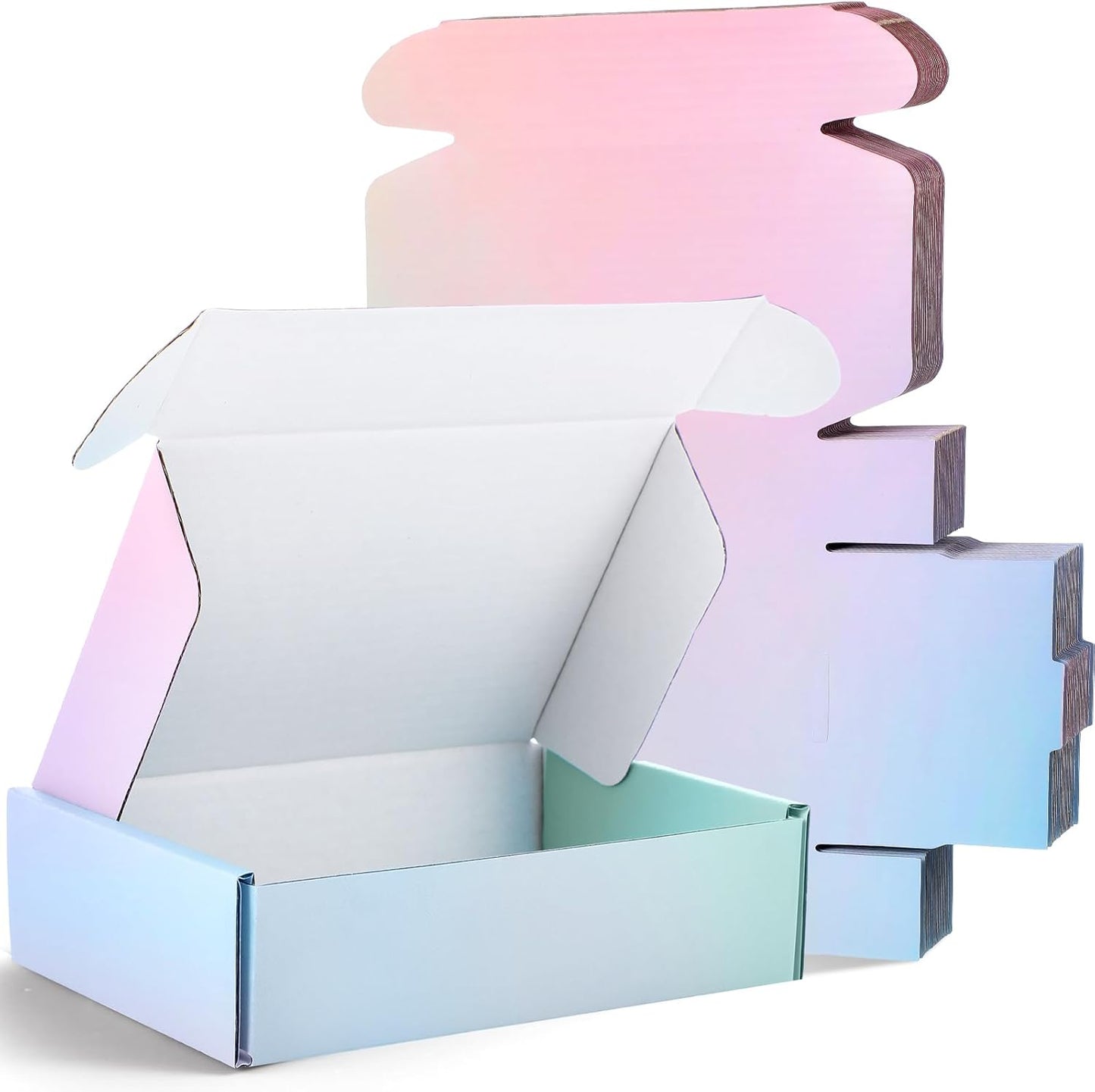 Spakon 50 Packs Shipping Boxes for Small Business Needs