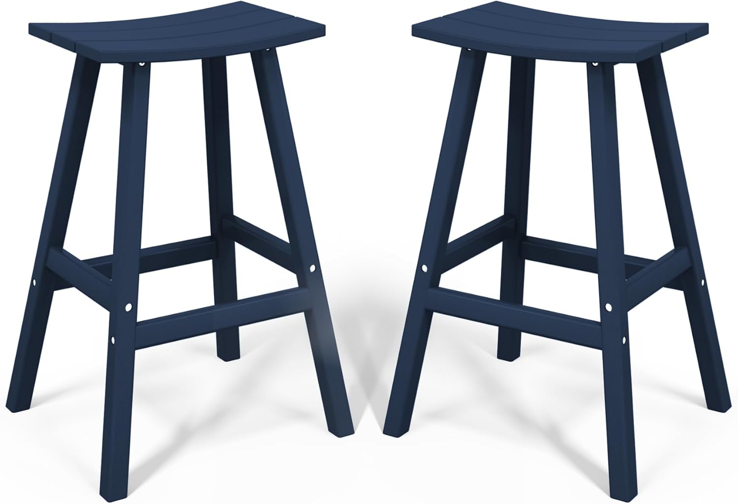 All-Weather Bar Stools Set of 2 for Outdoor Relaxation