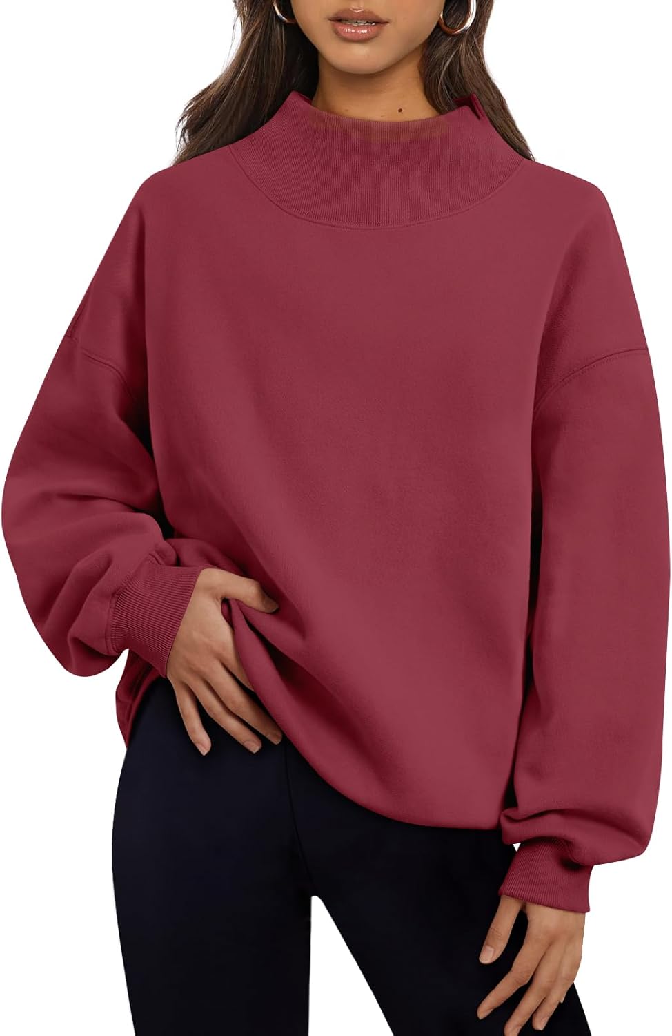 Trendy Queen Womens Oversized Sweatshirts for Fall Fashion