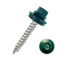 EAGLE 1 Metal Roofing Screws #10 Evergreen 1.5 in - Durable Roof