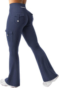 CoreFlex Women Workout Flare Leggings with Pockets (Style 6D5G)