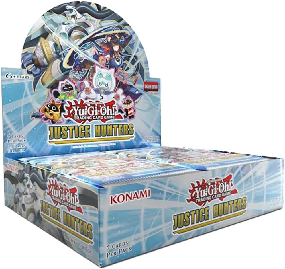 Yu-Gi-Oh! Justice Hunters Booster Box - 1st Edition Sealed Box