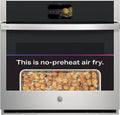 GE Profile 30 in Built-In Convection Wall Oven with Air Fry - Smart