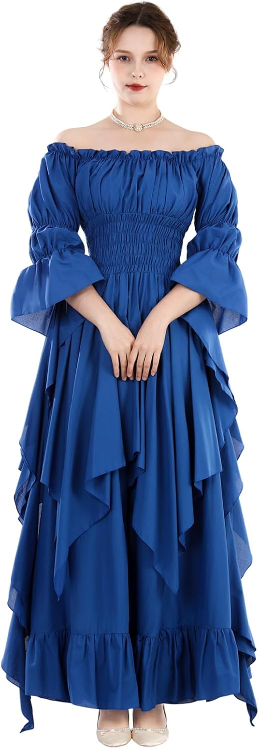 Victorian Dress Renaissance Costume for Women Gothic Style