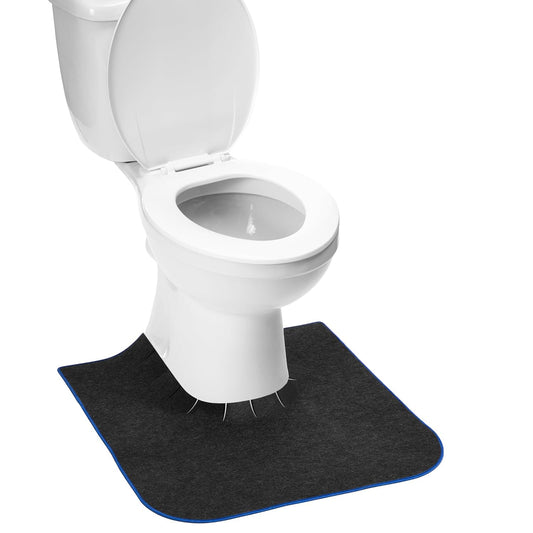 Upgrade Round Commode Potty Training Mats for Boys - 4 Pack
