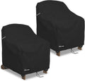 Patio Adirondack Chair Cover 2 Pack - Heavy Duty 600D Waterproof