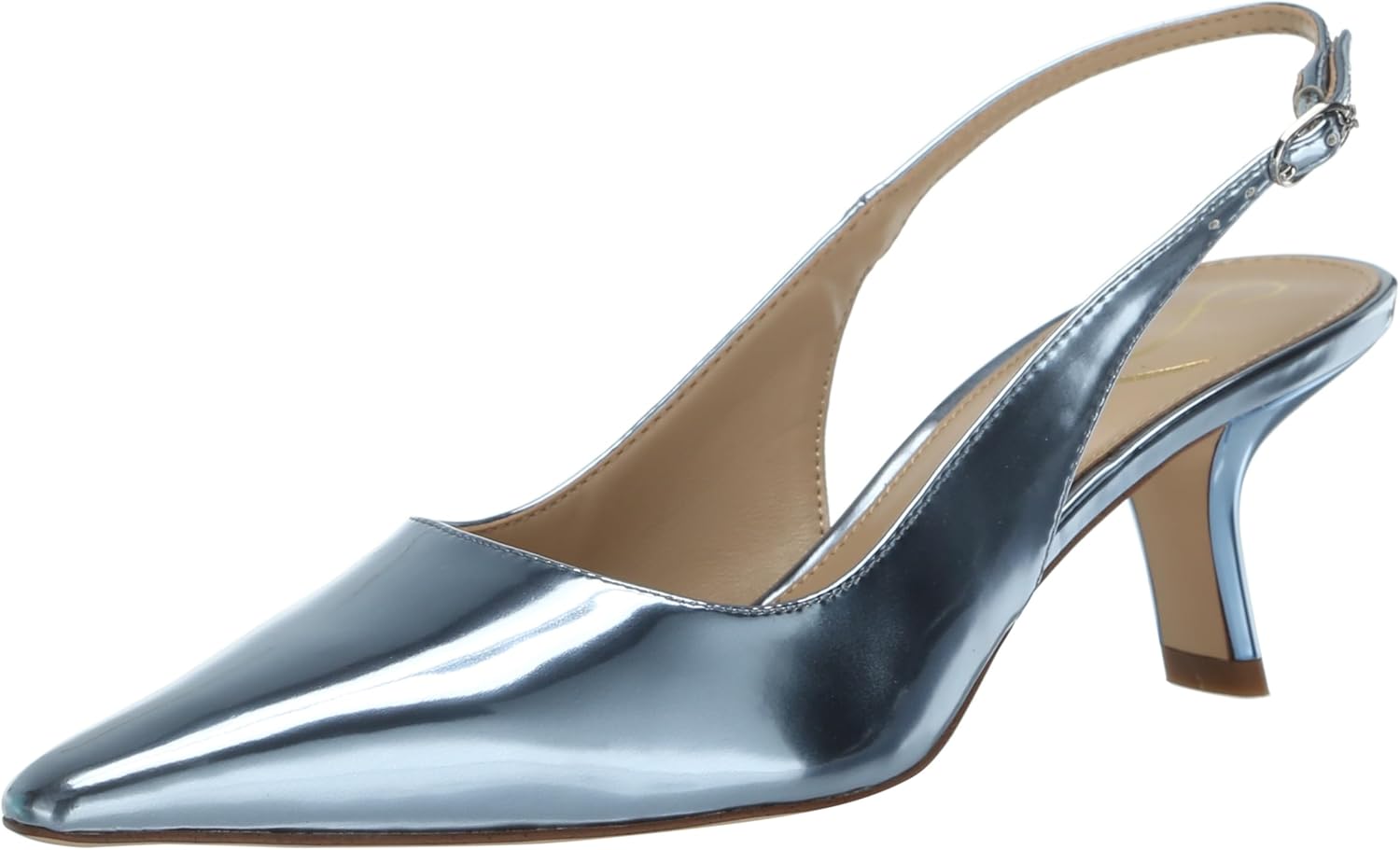 Sam Edelman Womens Bianka Sling: Elegant Kitten Heel Design