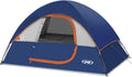 Camping Tent 2 Person Polyester Dome - Lightweight 4.8lb Portable