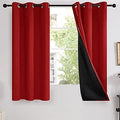 Deconovo Truly Blackout Drapes for Living Room - Total Light Blocker