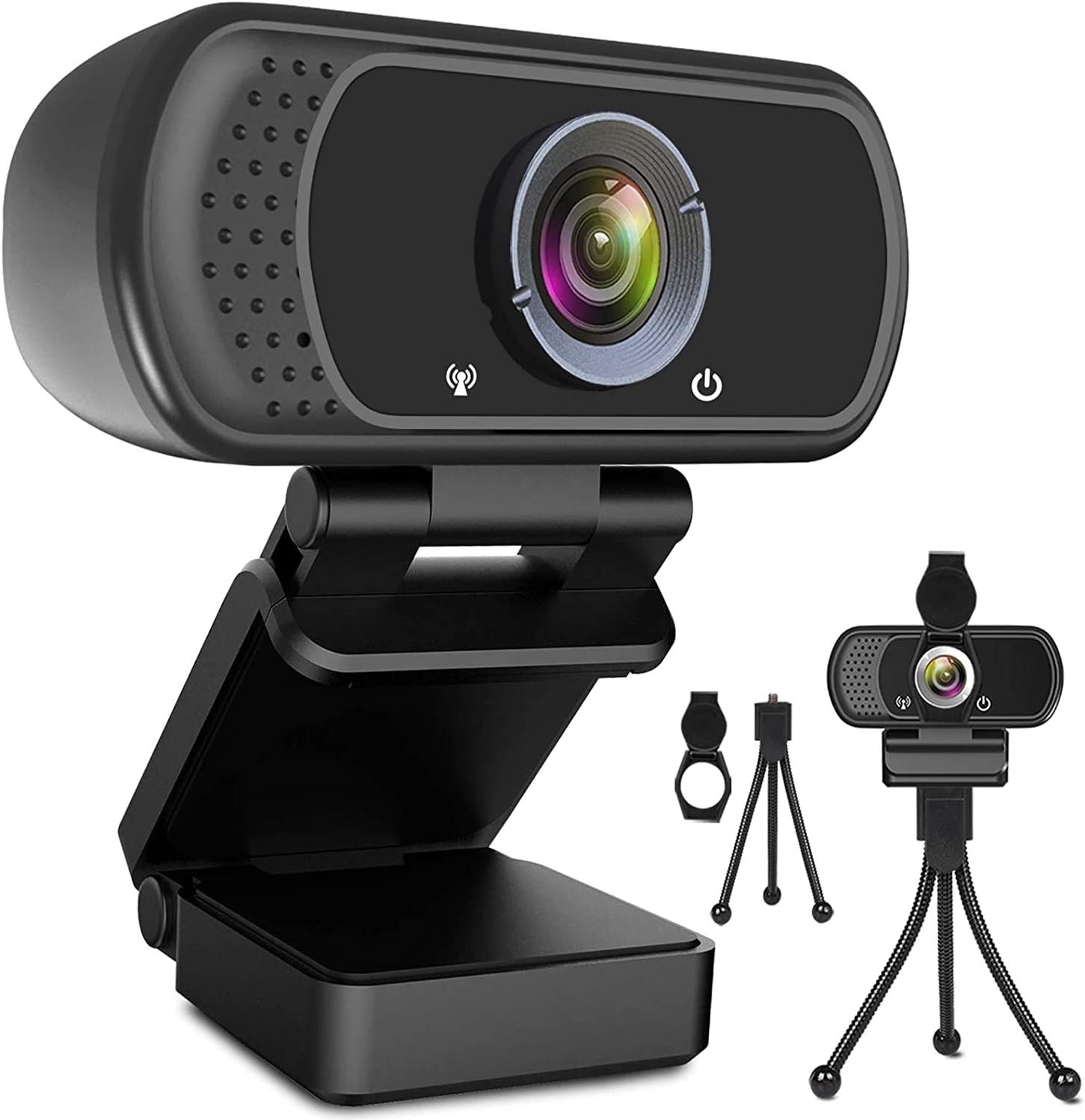ToLuLu 1080P Webcam with Mic: Crystal-Clear Video Calls