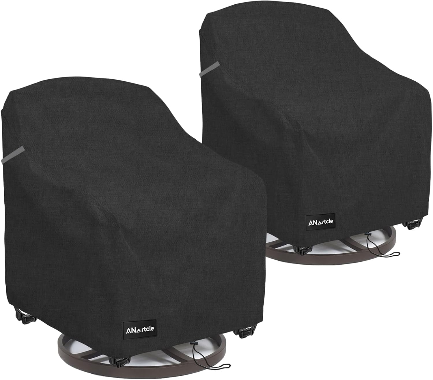 Swivel Patio Chair Covers 2 Pack for Outdoor Furniture Protection