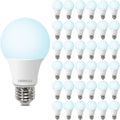 36 Pack LED Light Bulbs 60 Watt Equivalent, 5000K Daylight - Energy