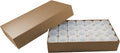 Guardhouse Coin Roll Box for 28 Half Dollar Tubes - Sturdy Storage