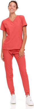 Natural Uniforms Womens Cool Stretch Jogger Scrub Set - Cool Women's