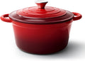 6 Quart Dutch Oven Pot with Lid - Heavy-Duty Oven-Safe Dutch Oven