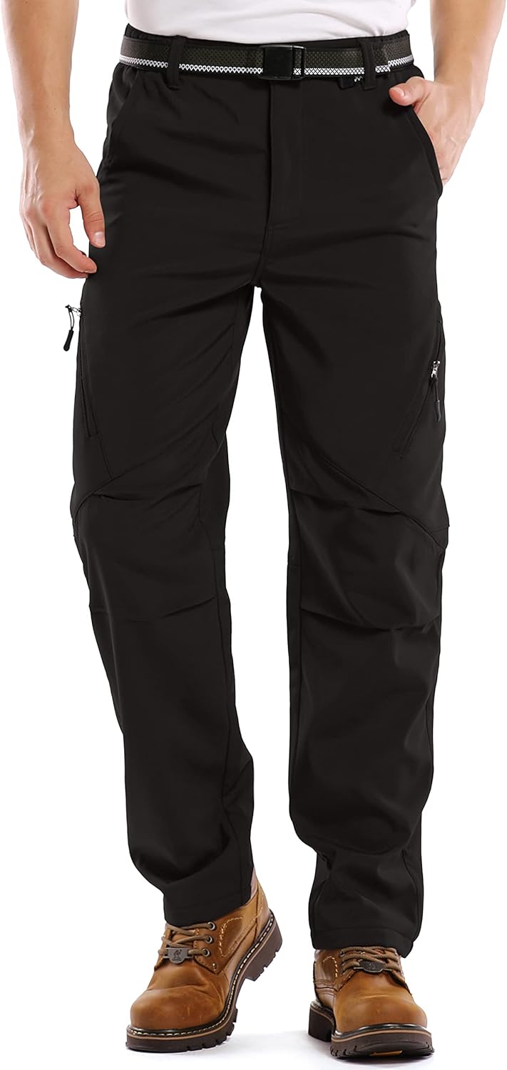 Jessie Kidden Mens Waterproof Hiking Pants for Winter Activities