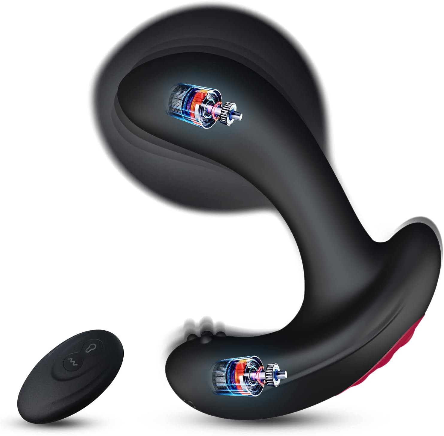 Prostate Massager Inflatable Butt Plug with Remote Control