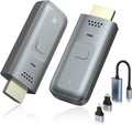 Wireless HDMI Transmitter and Receiver - Portable 4K to 1080P Plug