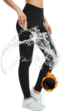 Women's Thermal Fleece Leggings with Pockets for Cold Weather Comfort