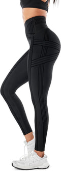 Fanka Powerband Resistance Leggings for Women - Reversible Compression