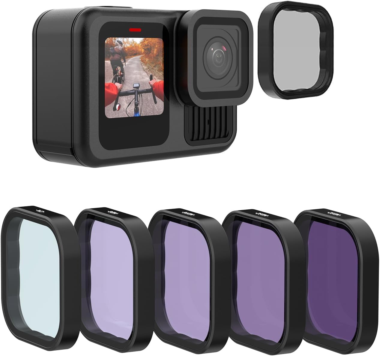 TELESIN ND Filter Set for GoPro Hero 13 - Premium Lens Kit