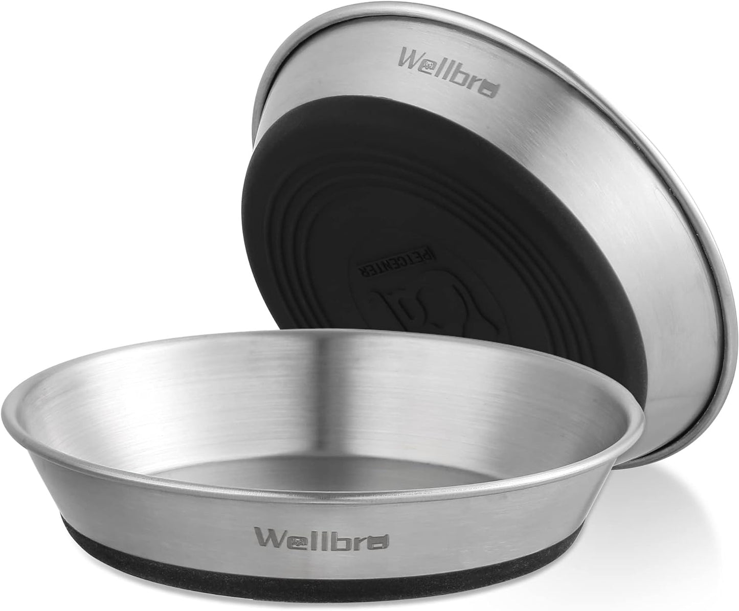 Whisker-Friendly Cat Bowls Set by Wellbro