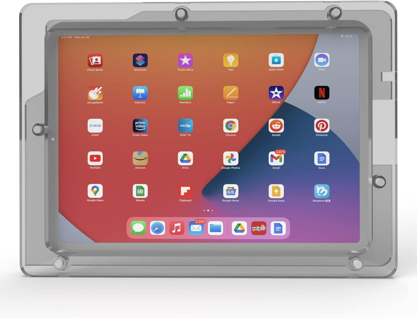 TABcare Anti-Theft Acrylic VESA Enclosure for iPad Air 4 5