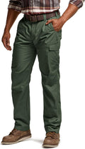 CQR Men's Winter Tactical Cargo Pants - Warm Fleece Lined