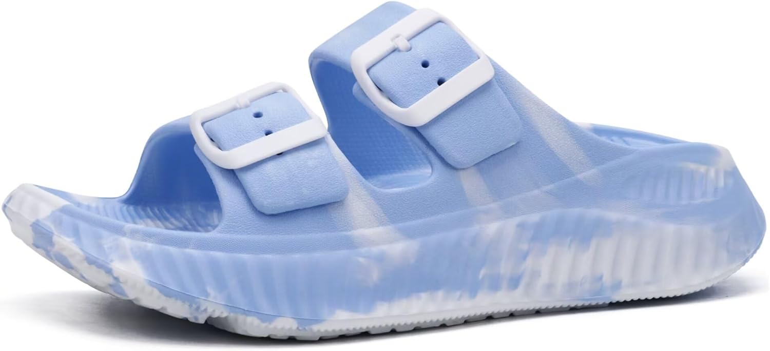 KuaiLu Womens Recovery Sandals with Arch Support for Comfort
