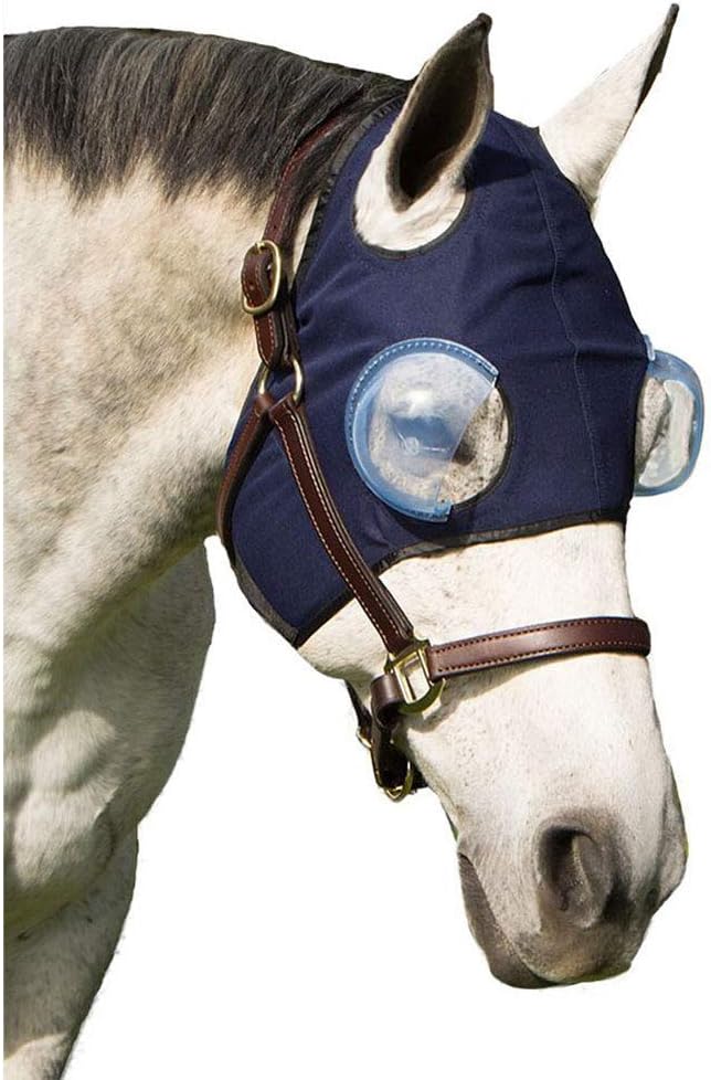 Equine-Medi Lens Horse Eye Protection Hood for Optimal Healing